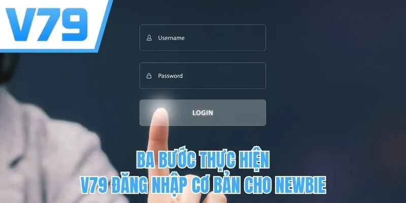 Ba bước thực hiện V79 đăng nhập cơ bản cho newbie