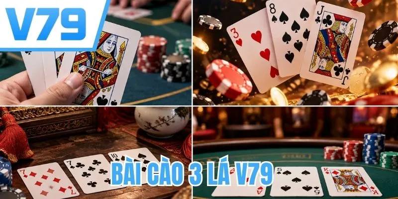 Bài Cào 3 Lá V79 - Ván Đấu Cực Căng, Thưởng Hấp Dẫn