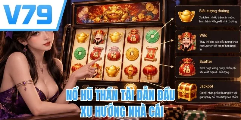 Nổ hũ thần tài dẫn đầu xu hướng nhà cái