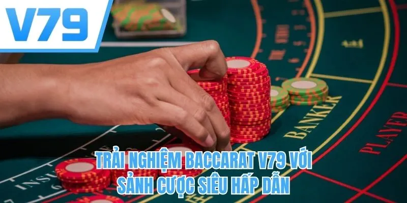 Trải nghiệm Baccarat V79 với sảnh cược siêu hấp dẫn